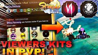 I Used YOUR Movesets In Shindo Life! | Shindo Life PVP #89