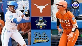 Texas vs #5 UCLA | Women's College World Series Opening Round | 2022 College Softball Highlights