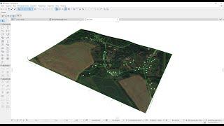 Настоящий рельеф и территория в Archicad. Экспорт и текстура из карты со спутника