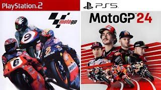 MotoGP PlayStation Evolution (2000-2024)