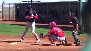 George Valera, (March/May, 2018) Minor League ST/Extended ST