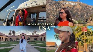 VLOG:Путешествие по США после завершения программы Work and travel. Вертолет. Stanford.Harvard.Киты.