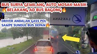 PART 3DRIVER ANDALAN BAGONG JEMBER,BISA SUSUL BUS SURYA GEMILANG & DRAG RACE VS ARTIS HAFANA VENOM