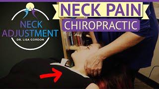 Neck Pain CHIROPRACTIC Adjustment [Demonstration Video]