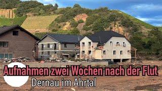 Dernau in the Ahr Valley - two weeks after the flood