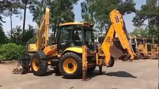 Экскаватор-погрузчик JCB 4CX 2009 года - видео обзор работы узлов - ООО "БФ-Логистик"