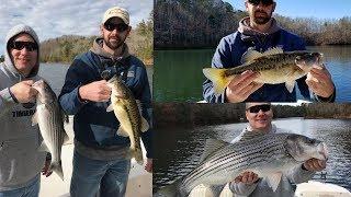 my FIRST CHARTER FISHING TRIP/ Backwoods Fishing Guide