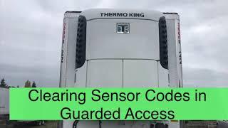 Thermo King SB unit sensor codes (Do this before unit starts up)