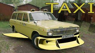 Legengary Soviet taxi  GAZ 24 Volga