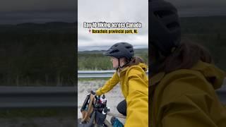 DAY 10 Biking across Canada | Newfoundland & Labrador #bikepackingtrip #explorecanada #bikepacking