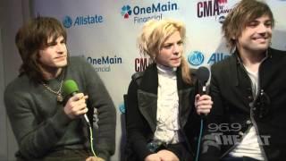 CMAs 2011 - The Band Perry Interview with 969 The Kat