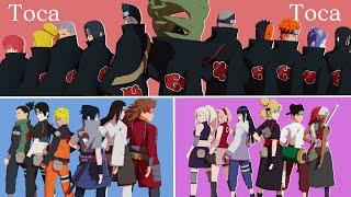 Toca Toca - Naruto Boys*Naruto Girls*Akatsuki | Naruto MMD