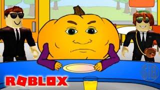 ROBLOX - HUNGRY PUMPKIN! - Gamers In Black attempt to feed it.