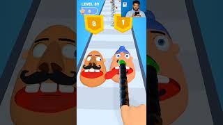 Finger runner 3d level - 89  finger in nose (Android/IOS) #3dgames #yummy #animação