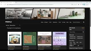 Evelyns 3D Shop Epic Games Marketplace