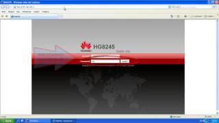 Настройка проброса портов на оборудовании Huawei 8245, 1 способ