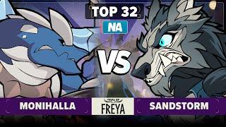 Sandstorm vs Monihalla - Top 32 - Trial of Freya - NA 1v1