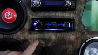 Как включить трехполоску на Kenwood KDC 300UV