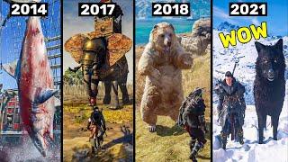 Evolution of Animals in Assassin's Creed Games (2007-2021)