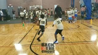 TEAM BLESSED working out at  JUNIOR PHENOM TOP 100 BACK 2 THE CIRCUIT COMBINE 2019 Basketball