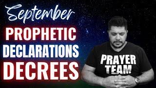 Prophetic Declarations and Decrees For The Month Of September