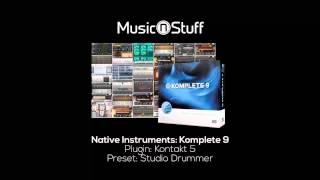 Music nStuff: Native Instruments Komplete 9 - Kontakt 5 „Studio Drummer"