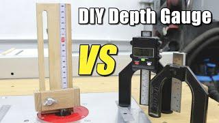 DIY Depth Gauge | Perfect For Table Saws And Routers