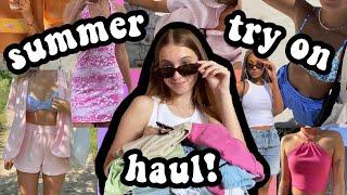 summer 2021 trends try on haul!