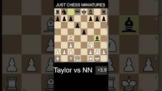 Taylor beats NN with the Legal checkmate #chess