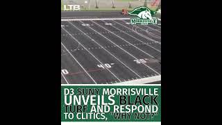 SUNY Morrisville unveils BLACK turf?