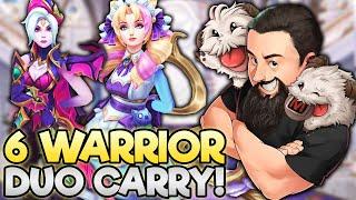 6 Warrior - Flexible into Warrior? Hm. I Mean..? | TFT Magic & Mayhem | Teamfight Tactics