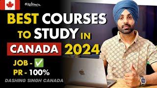 The Best 6 Courses to Study in Canada for International Students 2024 | Latest Video