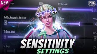 Pubg Mobile/BGMI 2024  New Best Sensitivity Code + Control settings in UPDATE 3.4 Sensitivity 2024