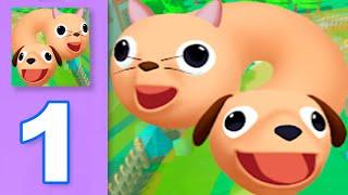 Cats & Dogs 3d - Gameplay Walkthrough - Levels 1 to 35 (IOS, Android) Part 1