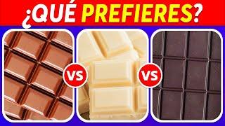 ¿Qué PREFIERES?  Edición DULCES 