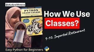 #61 Let's Code Python Crash Course | studywithnova