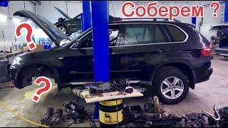 BMW X5 e70 Дизель М57 с двумя турбинами Ч1