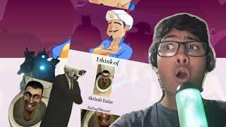 Can the Akinator guess Skibidi Toilet…