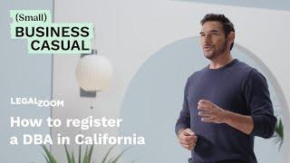 How to register a DBA in California