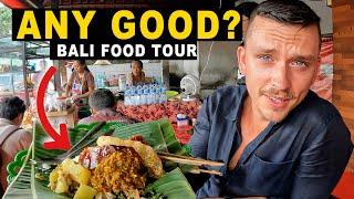 Ultimate Bali Food Tour! Trying Indonesian Street Food