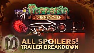 TERRARIA 1.4 JOURNEY'S END -  ALL TRAILERS BREAKDOWN  2020 - ALL SPOILERS UPDATED (every detail)