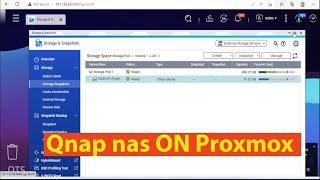 How to install QNAP NAS on Proxmox in pc.