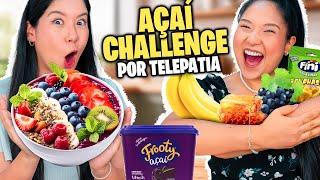 AÇAÍ CHALLENGE POR TELEPATIA | Blog das irmãs