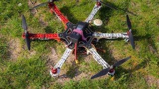 DJI F550 #16 - Fliegen mit nur 5 Propellern