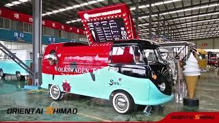 Customized Design Electric Ice Cream Cart Fast Food Truck