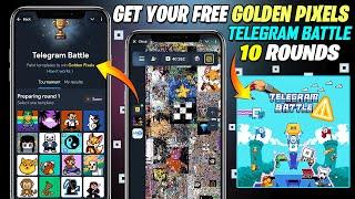 Get Golden Pixels In Not Pixel | Telegram Battle In Not Pixel | New Update Not Pixel Airdrop