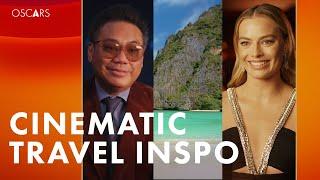 Cinematic Travel Inspo From Margot Robbie, Matthew Libatique, Barry Keoghan & More! | Oscars