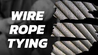 How to Tie a Wire Rope Sling