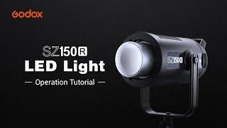 Godox: Zoom RGB Bi-color LED LIGHT SZ150R Operation Tutorial