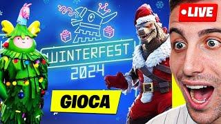 AGGIORNAMENTO di NATALE Oggi! -2 al WINTERFEST e al CAPANNO! Capitolo 6 Fortnite ITA Live